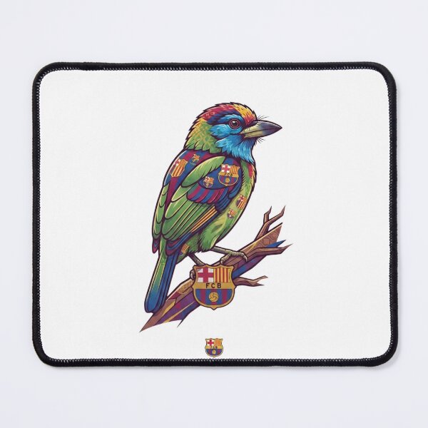Item preview, FC Barcelona Bird Illustration - Vibrant FCB Crest Art for Barca Fans designed and sold by annaarthk.