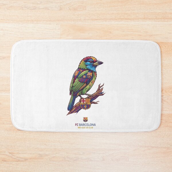 Item preview, FC Barcelona Bird Illustration - Vibrant FCB Crest Art for Barca Fans designed and sold by annaarthk.