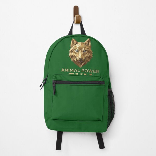Item preview, Animal Power Gym- Luxury Gold Wolf Fitness Design designed and sold by Northern Glow Art.