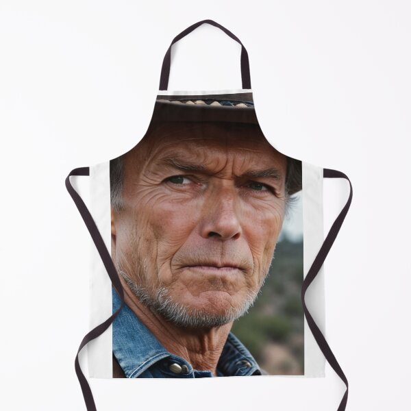 Item preview, Cinema - Emblematic Western Actor, Portrait of a solitary hero designed and sold by Beat-It.