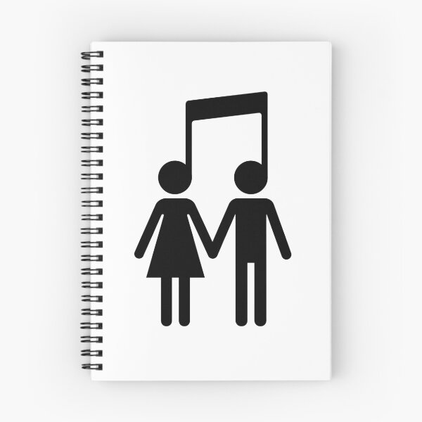 Item preview, Music Lovers Couple Relationship designed and sold by Doodleoub.