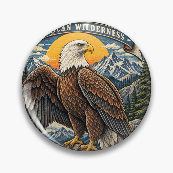 Item preview, Bald Eagle American Wilderness designed and sold by KrungiT Design .