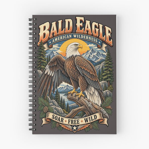 Item preview, Bald Eagle American Wilderness designed and sold by KrungiT Design .