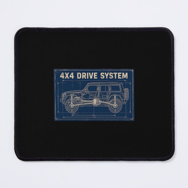 Item preview, Four Wheel Drive 4x4 Off Road Adventure – Vintage Trail Graphic designed and sold by AMICO77.