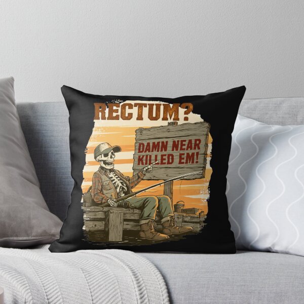 Item preview, Rectum Damn Near Killed em! Funny Old Times Design designed and sold by DarkRelicStudio.