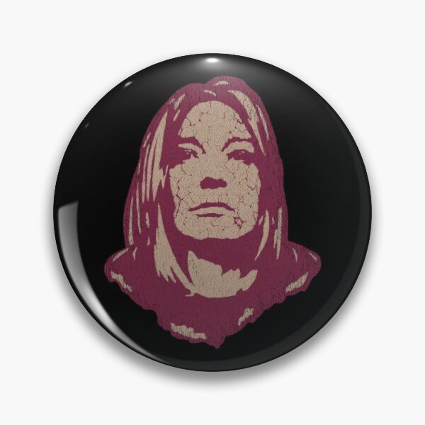 Item preview, Beth Gibbons Portishead Trip Hop Noir Maroon Distressed Halftone Portrait designed and sold by surmind.