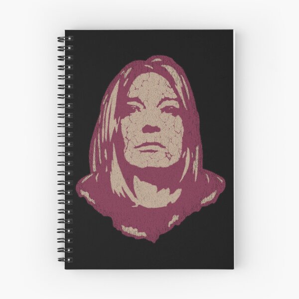 Item preview, Beth Gibbons Portishead Trip Hop Noir Maroon Distressed Halftone Portrait designed and sold by surmind.