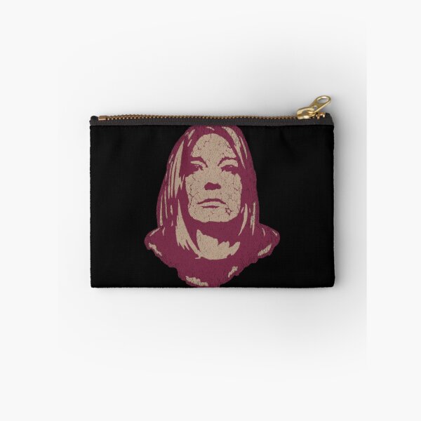 Item preview, Beth Gibbons Portishead Trip Hop Noir Maroon Distressed Halftone Portrait designed and sold by surmind.