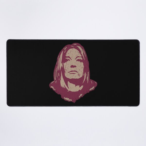 Item preview, Beth Gibbons Portishead Trip Hop Noir Maroon Distressed Halftone Portrait designed and sold by surmind.