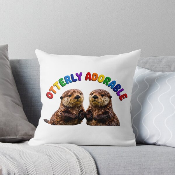 Item preview, Otterly Adorable — Cute Sea Otter T-Shirt | Funny Wildlife Pun Tee designed and sold by Canadian Spirit.