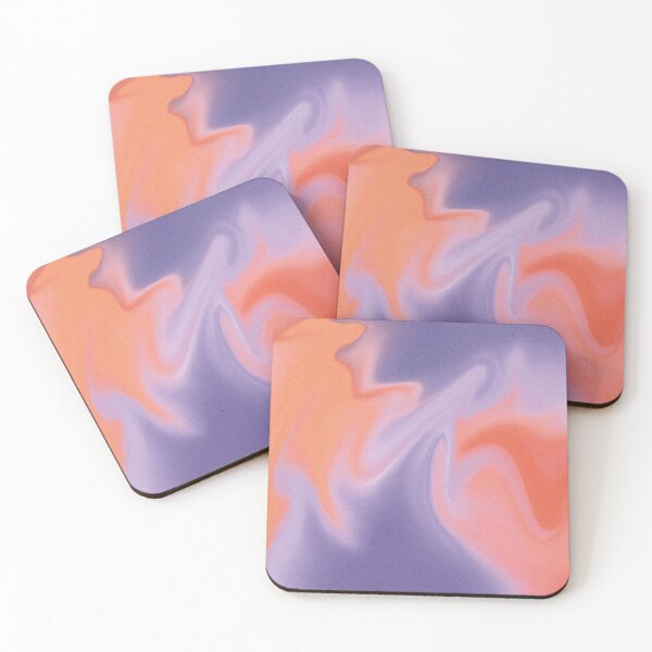 Item preview, Abstract Fluid Art - Orange Purple Gradient designed and sold by Shuusui.