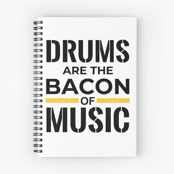 Item preview, Drums Are The Bacon Of Music Drummer Musician Percussionist designed and sold by Doodleoub.