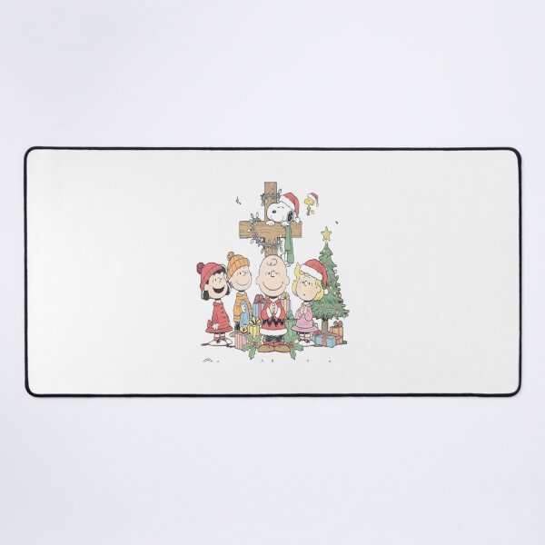 Item preview, Charlie Brown Christmas Oh Come Let Us Adore Him Christian Snoopy designed and sold by meomigvelf.