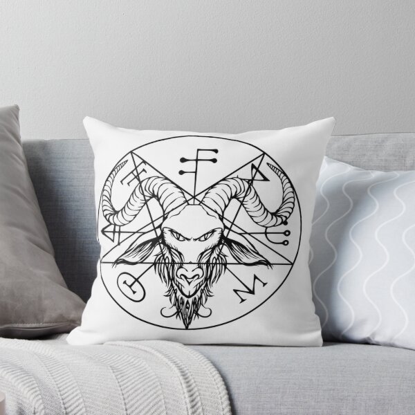 Item preview, Aleister Crowley Baphomet pentagram sigil - White designed and sold by Mr-Brigzy.