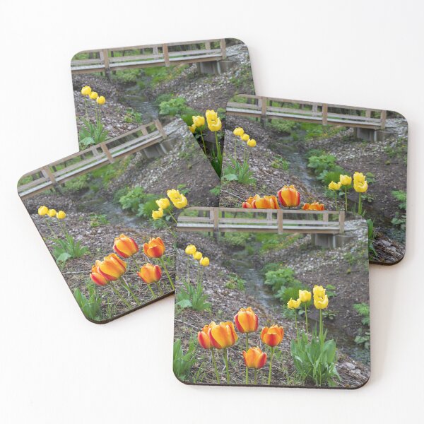 Item preview, Vibrant Spring Flowers by a Creek in Port Burwell, Ontario designed and sold by jrtwynam.