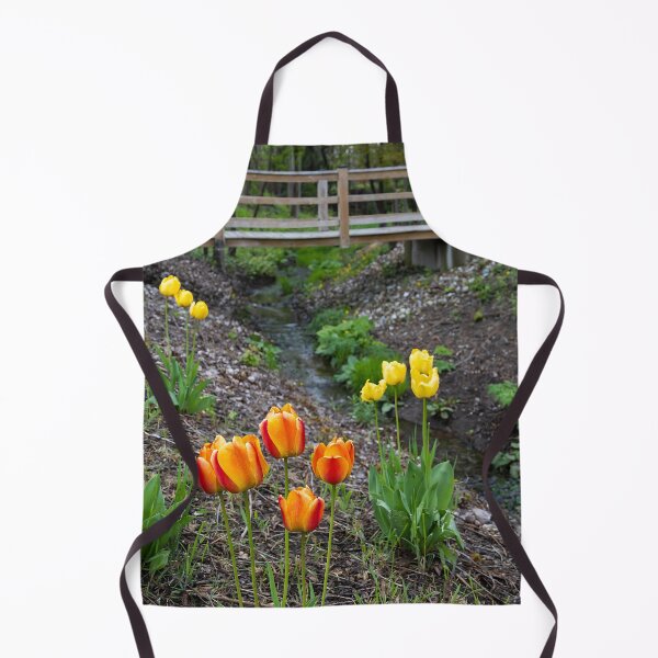Item preview, Vibrant Spring Flowers by a Creek in Port Burwell, Ontario designed and sold by jrtwynam.