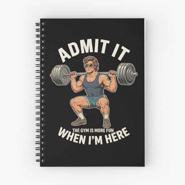 Item preview, Admit It Gym Humor Fitness Lover Workout T-Shirt | Funny Fitness Motivation Graphic Gift designed and sold by Trendably.