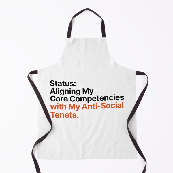 Item preview, Core Competencies Anti Social Tenets Funny Work Quote designed and sold by WittyBrand.