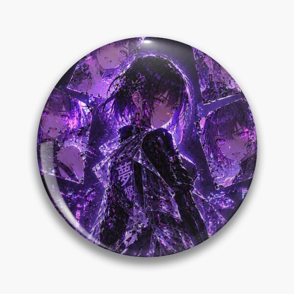 Item preview, Cyber Mirror Assassin Sticker designed and sold by blossomfun.