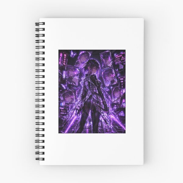 Item preview, Cyber Mirror Assassin Sticker designed and sold by blossomfun.