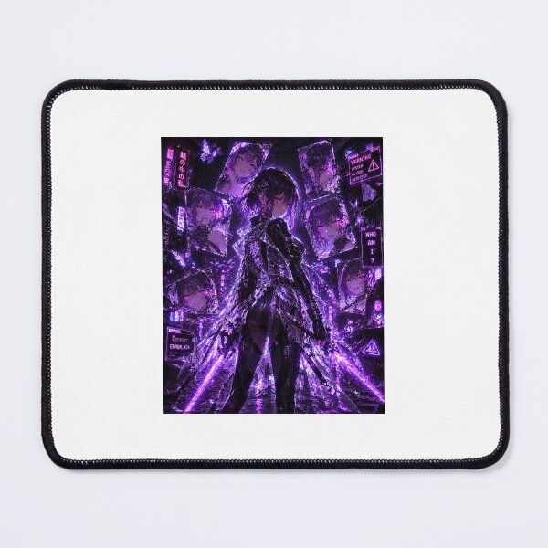 Item preview, Cyber Mirror Assassin Sticker designed and sold by blossomfun.