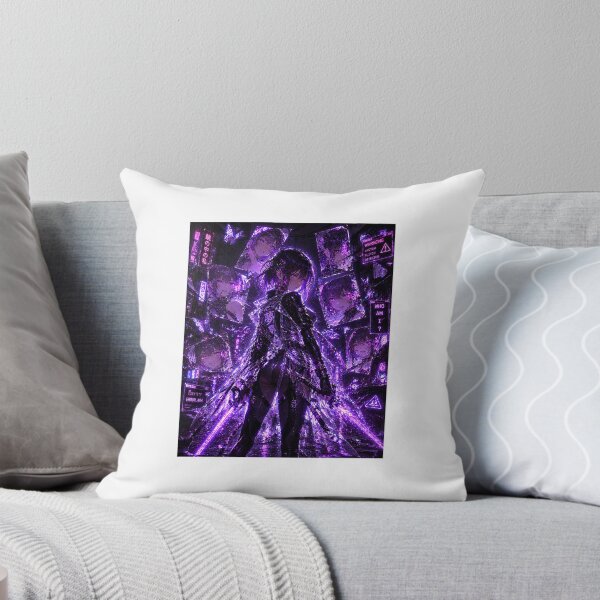 Item preview, Cyber Mirror Assassin Sticker designed and sold by blossomfun.