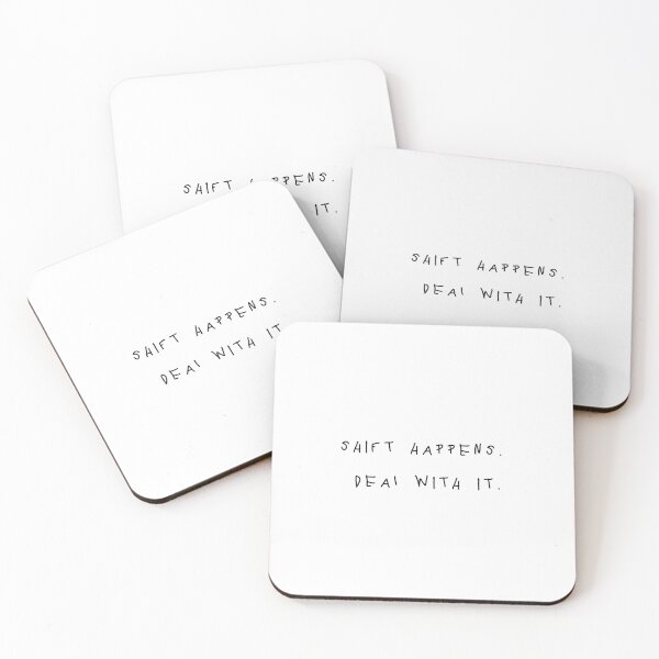 Item preview, SHIFT | QUOTE T-SHIRT  designed and sold by OVERHEARD IT | BRAND.