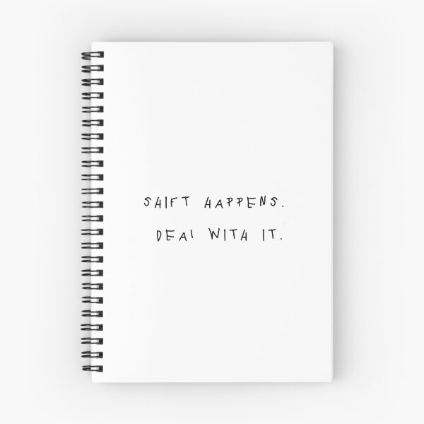 Item preview, SHIFT | QUOTE T-SHIRT  designed and sold by OVERHEARD IT | BRAND.