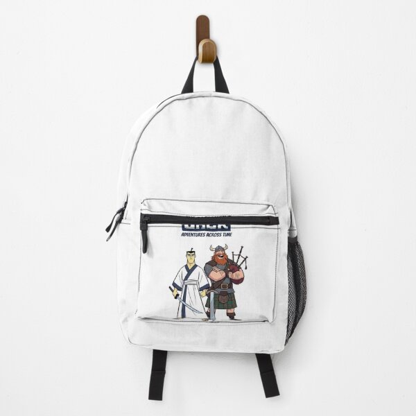 Item preview, Samurai Jack and The Scotsman Cartoon Illustration - Adventures Across Time Fan Art designed and sold by FreakToons.