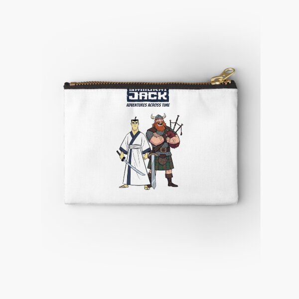 Item preview, Samurai Jack and The Scotsman Cartoon Illustration - Adventures Across Time Fan Art designed and sold by FreakToons.