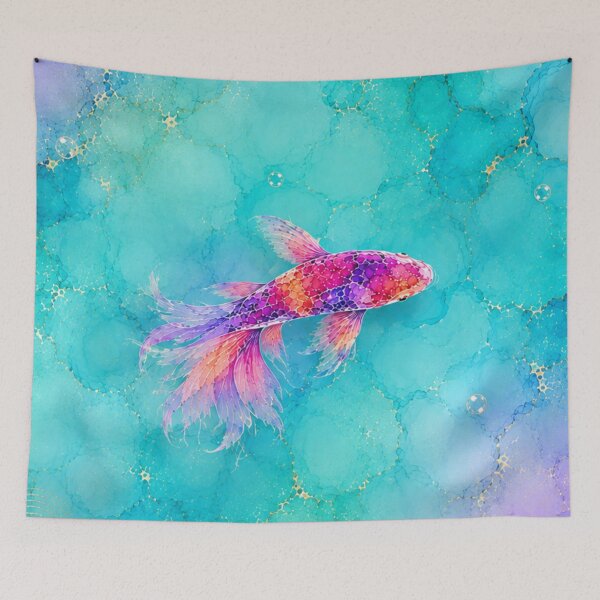Item preview, Koi Pond Dreams designed and sold by PurrfectWhisper.