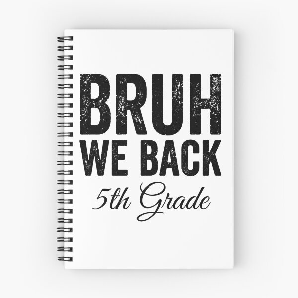 Item preview, Bruh We Back 5th Grade Back To School Student Fifth Grade designed and sold by Doodleoub.
