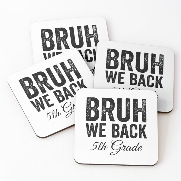 Item preview, Bruh We Back 5th Grade Back To School Student Fifth Grade designed and sold by Doodleoub.