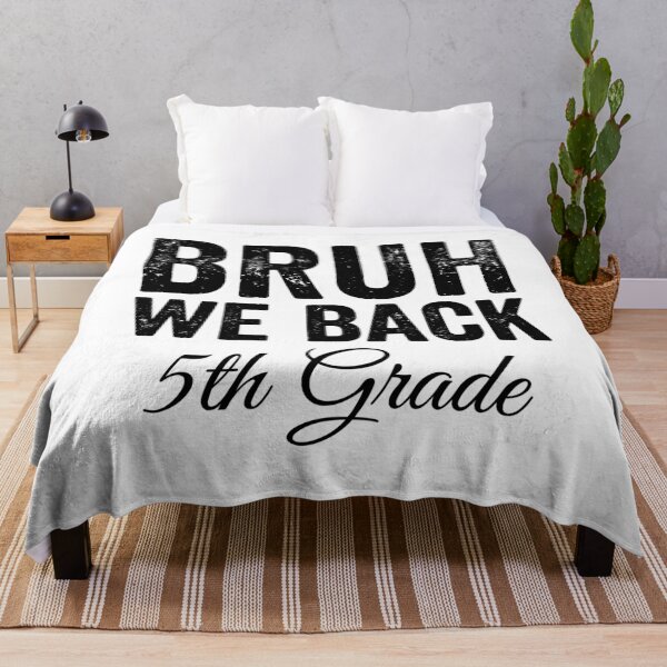 Item preview, Bruh We Back 5th Grade Back To School Student Fifth Grade designed and sold by Doodleoub.