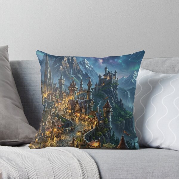 Item preview, Moonlight over Sky City designed and sold by Sigtrix.