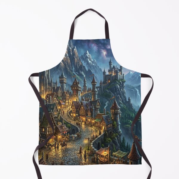 Item preview, Moonlight over Sky City designed and sold by Sigtrix.