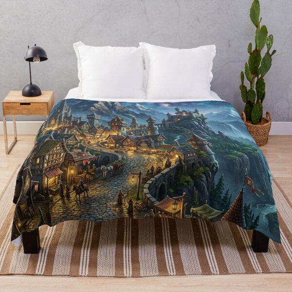 Item preview, Moonlight over Sky City designed and sold by Sigtrix.