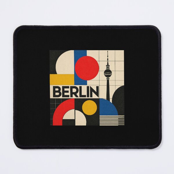 Item preview, Vintage Berlin Germany Travel Art – Retro City Skyline Souvenir designed and sold by AMICO77.