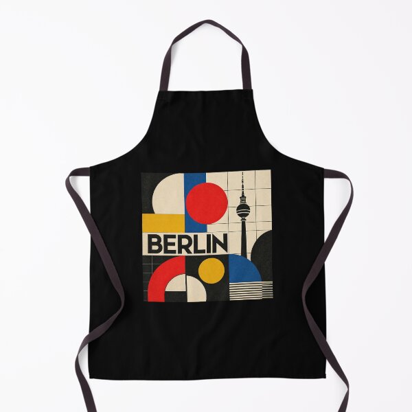 Item preview, Vintage Berlin Germany Travel Art – Retro City Skyline Souvenir designed and sold by AMICO77.