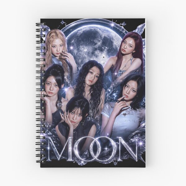 Item preview, BABYMONSTER MOON Aesthetic K-Pop Fan Design designed and sold by Kimheawon.