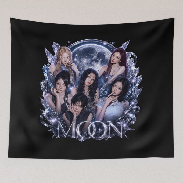Item preview, BABYMONSTER MOON Aesthetic K-Pop Fan Design designed and sold by Kimheawon.