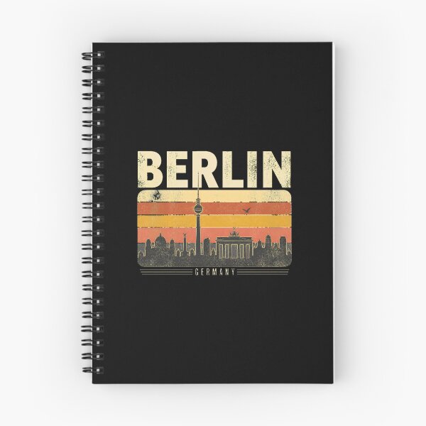 Item preview, Vintage Berlin Germany Travel Art – Retro City Skyline Souvenir designed and sold by AMICO77.