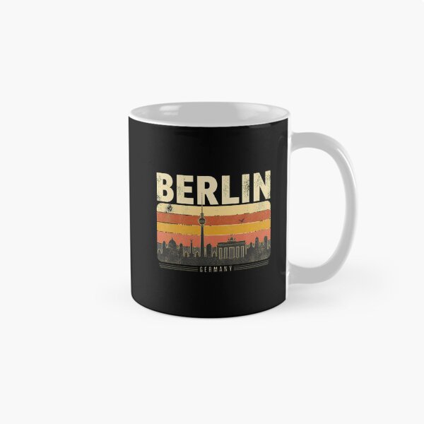Item preview, Vintage Berlin Germany Travel Art – Retro City Skyline Souvenir designed and sold by AMICO77.