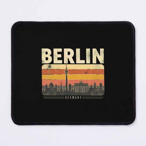 Item preview, Vintage Berlin Germany Travel Art – Retro City Skyline Souvenir designed and sold by AMICO77.