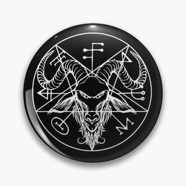 Item preview, Aleister Crowley Baphomet pentagram sigil - black designed and sold by Mr-Brigzy.