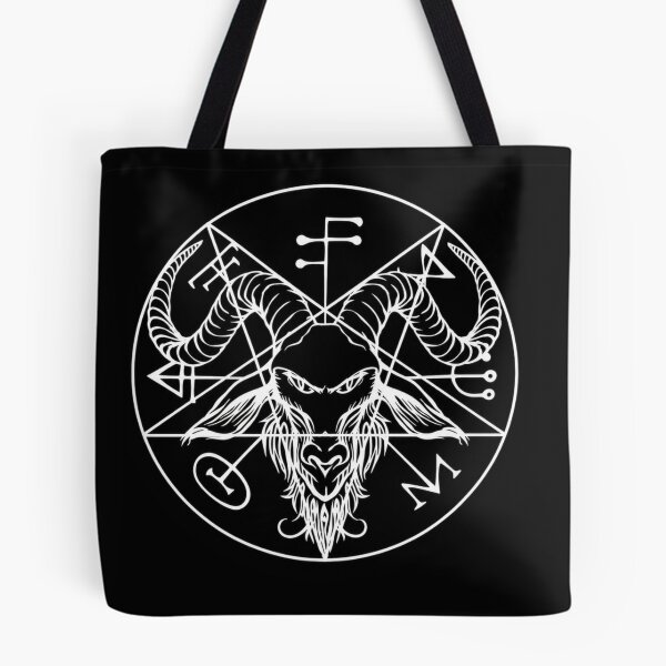 Item preview, Aleister Crowley Baphomet pentagram sigil - black designed and sold by Mr-Brigzy.