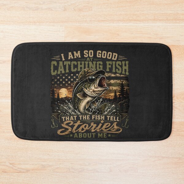 Item preview, I Am So Good at Catching Fish Funny Vintage Fishing designed and sold by Mr. L.S.