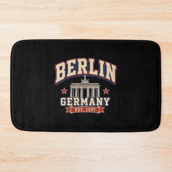 Item preview, Vintage Berlin Germany Travel Art – Retro City Skyline Souvenir designed and sold by AMICO77.