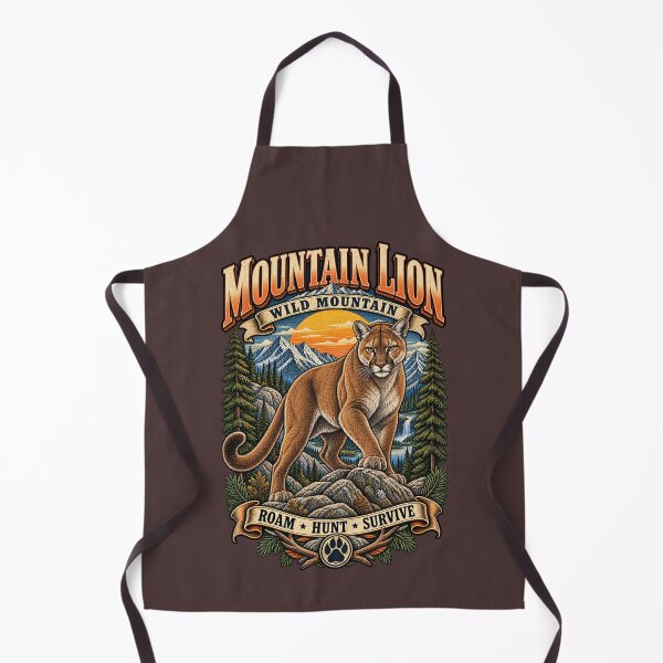 Item preview, Mountain Lion Wild Mountain designed and sold by KrungiT Design .