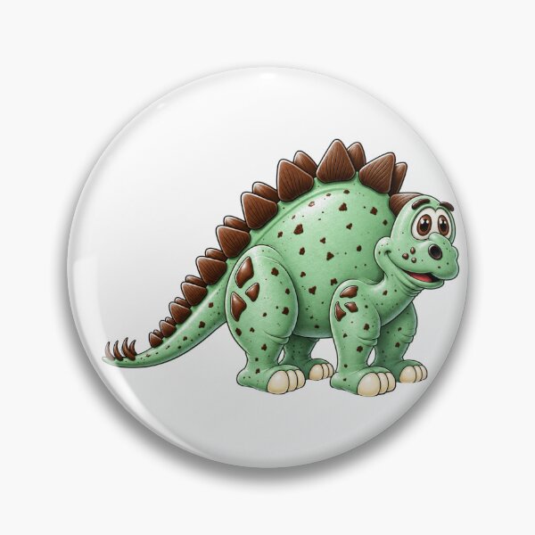 Item preview, Mint Chocolate Chip Stegosaurus dinosaur cartoon designed and sold by Scott Hayes.